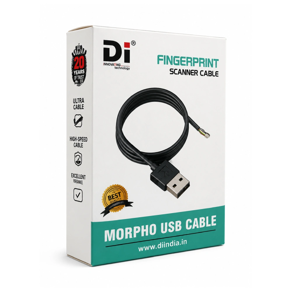 DI Aadhar USB Cable For Mantra Device 1.5m view 3